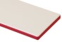 WHT-RED / .250/ 48X 96/ HDPE COLORCORE