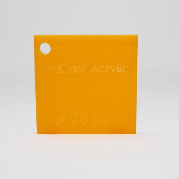 yellow trucast acrylic sheet