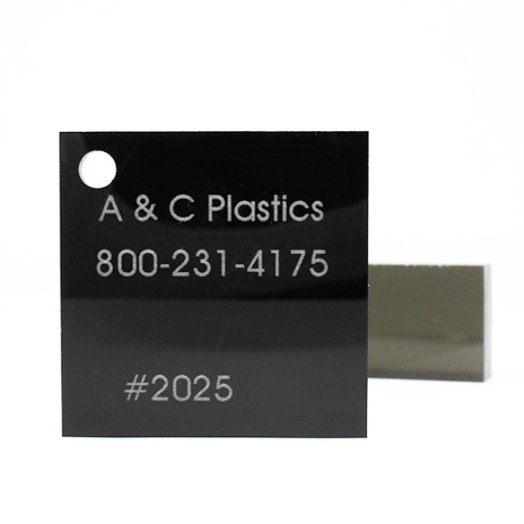 TruCast 2025 Black Acrylic Sheet 48 x 96 x 0.125