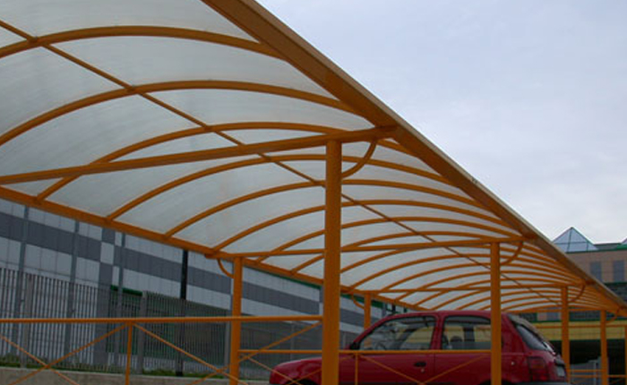 Multiwall Polycarbonate Carport panels