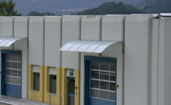 Multiwall Polycarbonate Side entrances