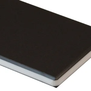 BLK-WHT / .250/ 48X 96/ HDPE COLORCORE