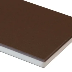 BRN-WHT / .250/ 48X 96/ HDPE COLORCORE