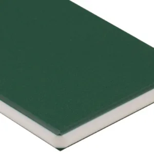GRN-WHT / .750/ 48X 96/ HDPE COLORCORE