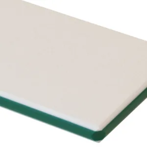 WHT-GRN / .250/ 48X 96/ HDPE COLORCORE
