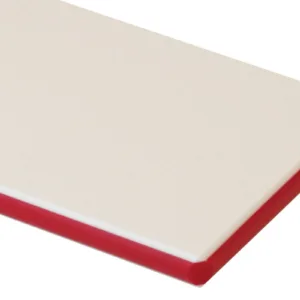 WHT-RED / .250/ 48X 96/ HDPE COLORCORE