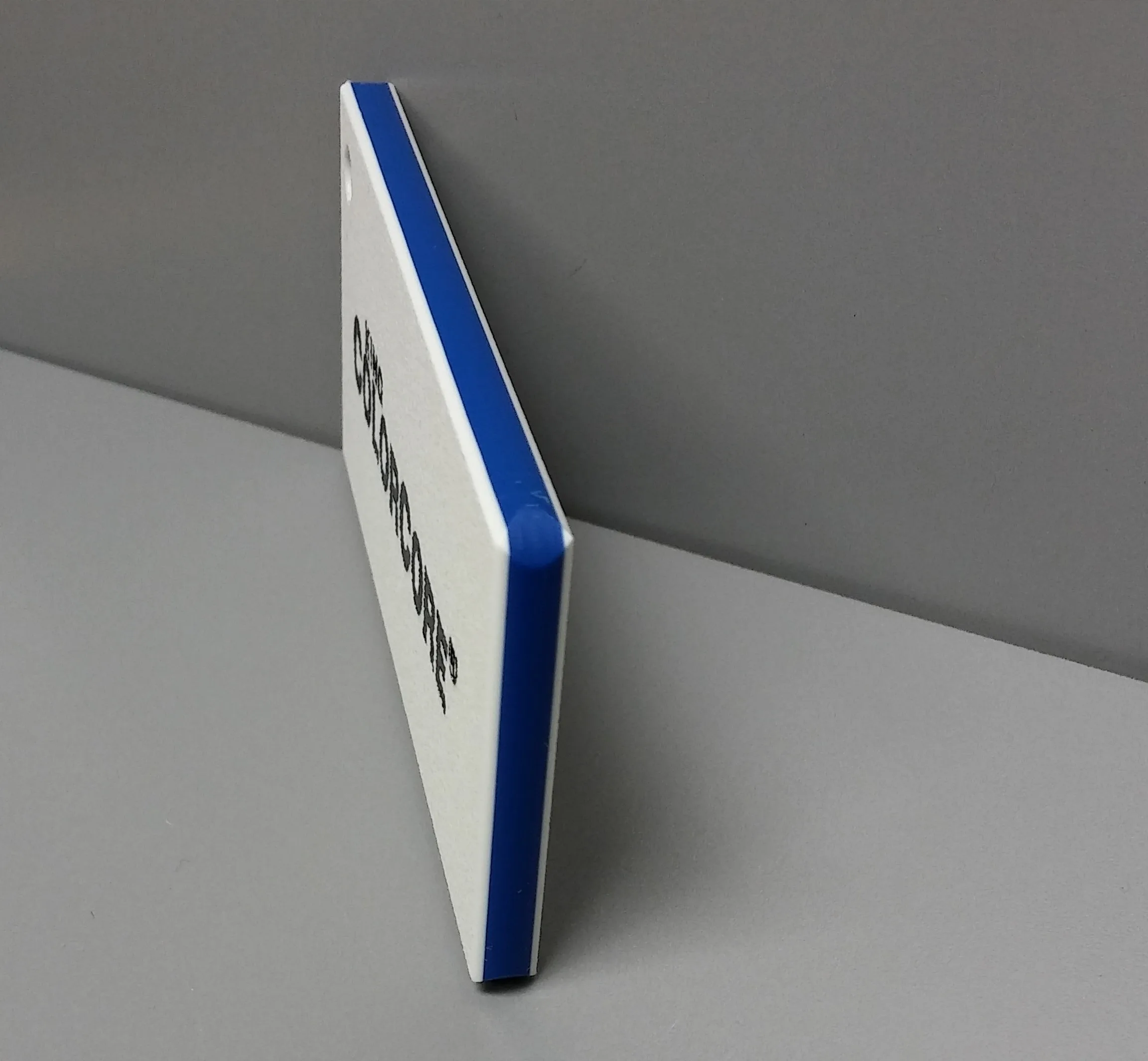 WHT-BLU / .250/ 48X 96/ HDPE COLORCORE - Image 3