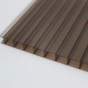 DK BRNZ/  8MM/ 4'X 8'/ GL TWINWALL